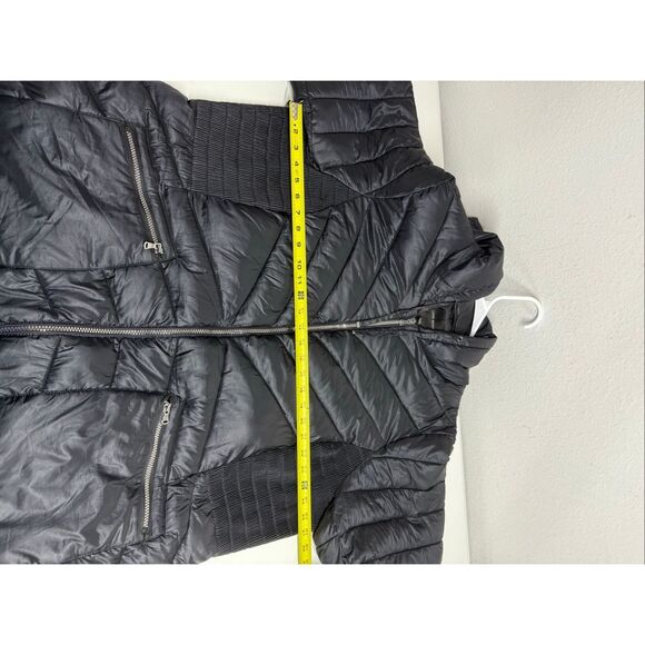 Lane Bryant Black Puffer Packable Coat  Women’s Plus Size 26/28 - Picture 8 of 11